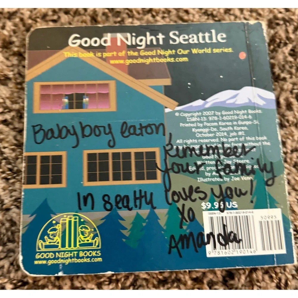 Good Night Books- Seattle & Arizona Board Books